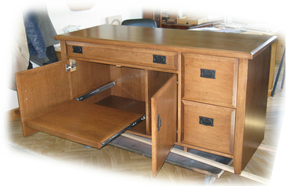 Maple desk